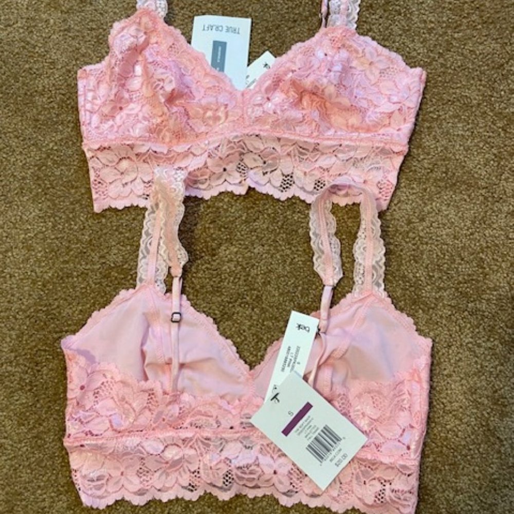 Set of 2 Light Pink Bralettes - NWT